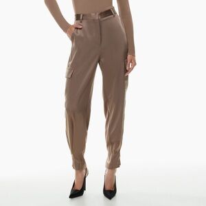 Aritzia Babaton Refined Silky Cargo Pants Size 00